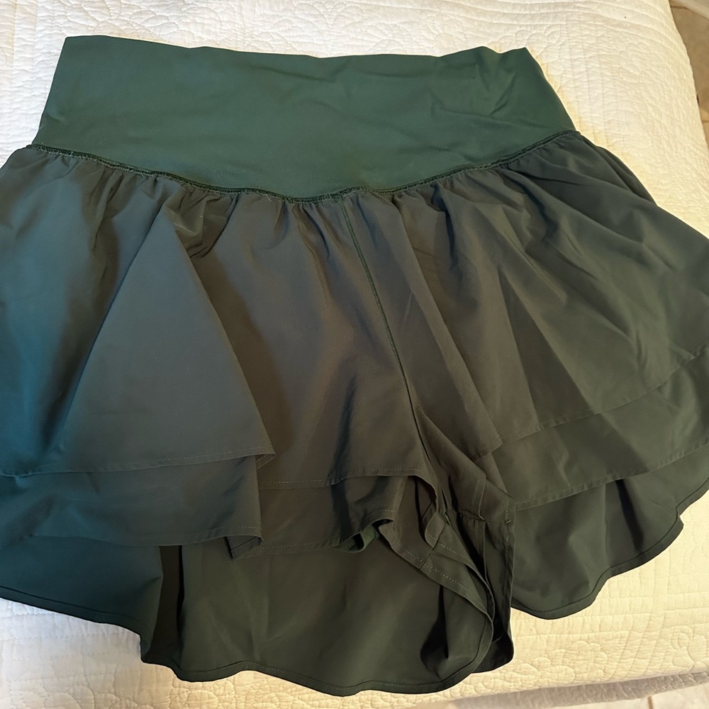 Aerie Green Athletic Shorts